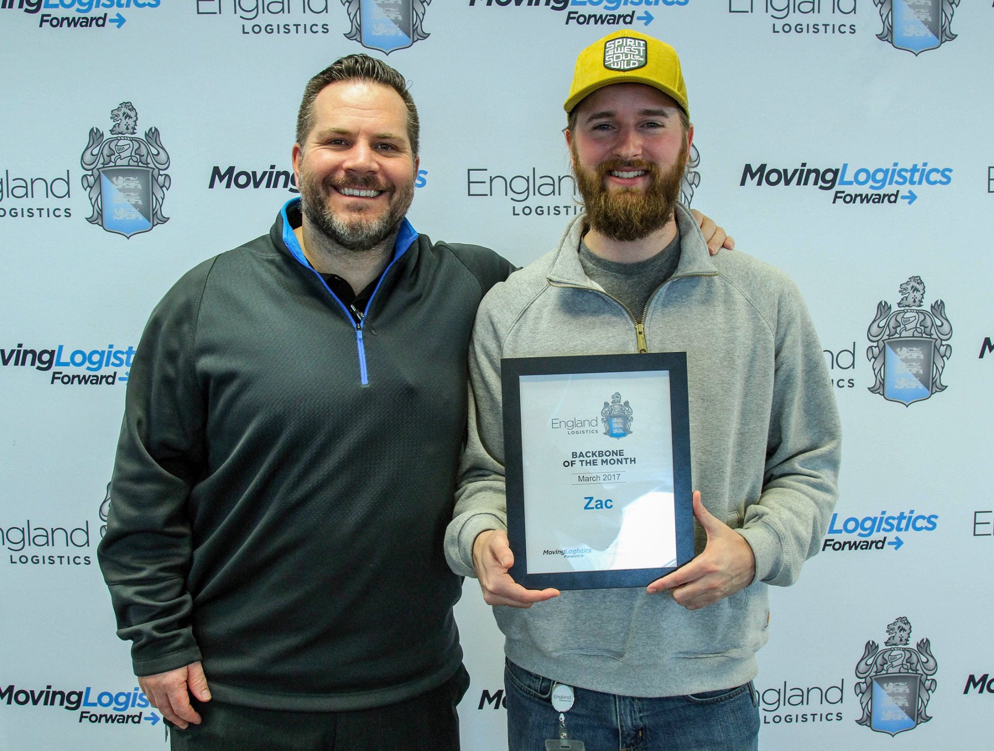 March Backbone of the Month Zac