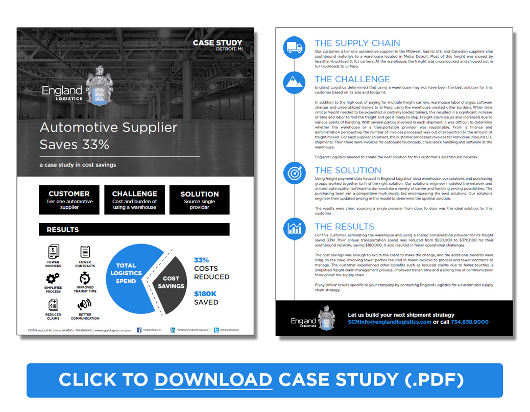 Download Supply Chain Case Study PDF