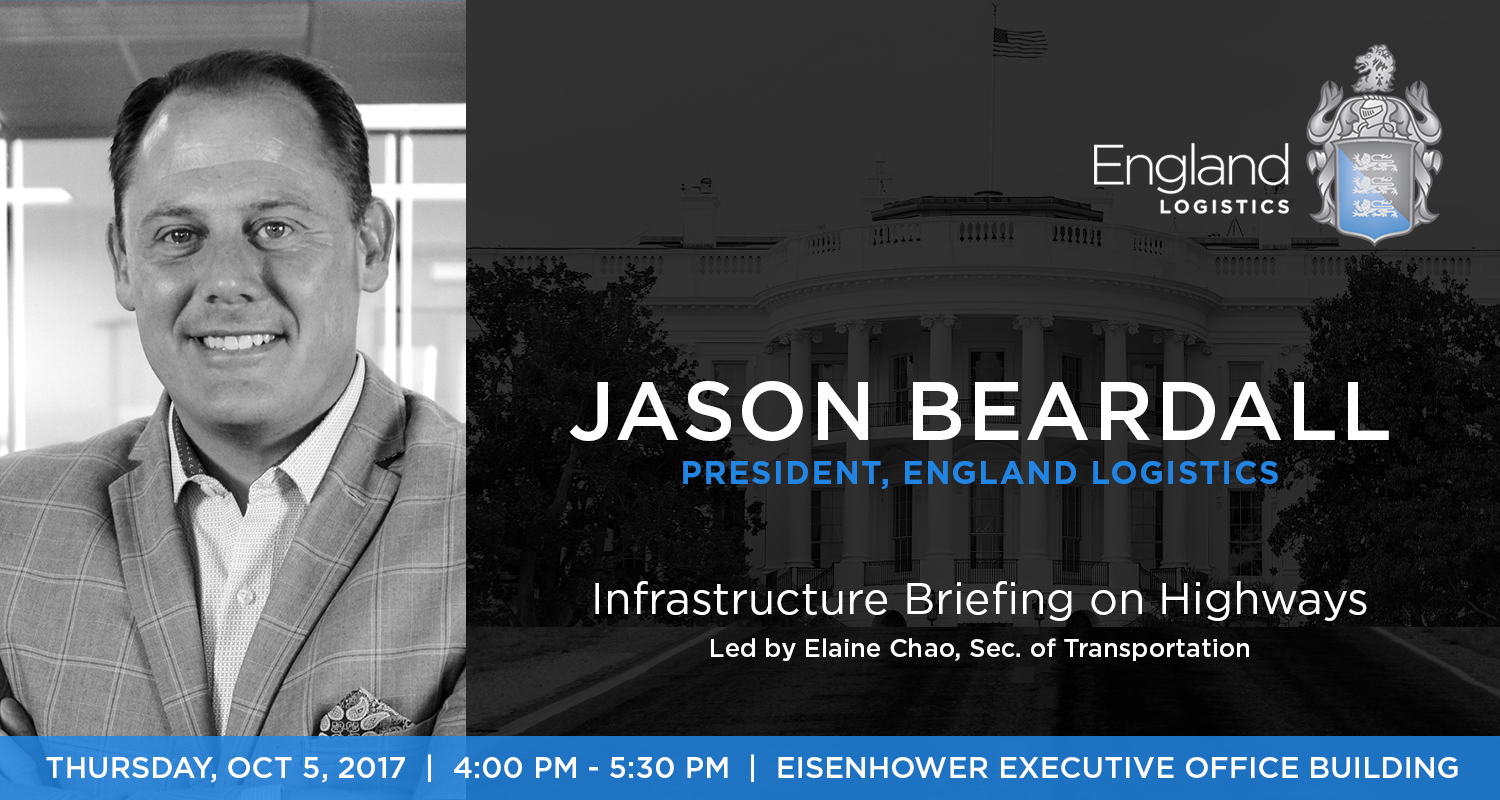 England Logistics At White House Infrastructure Briefing