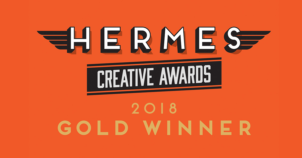 Hermes Creative Awards 2018 gold winner