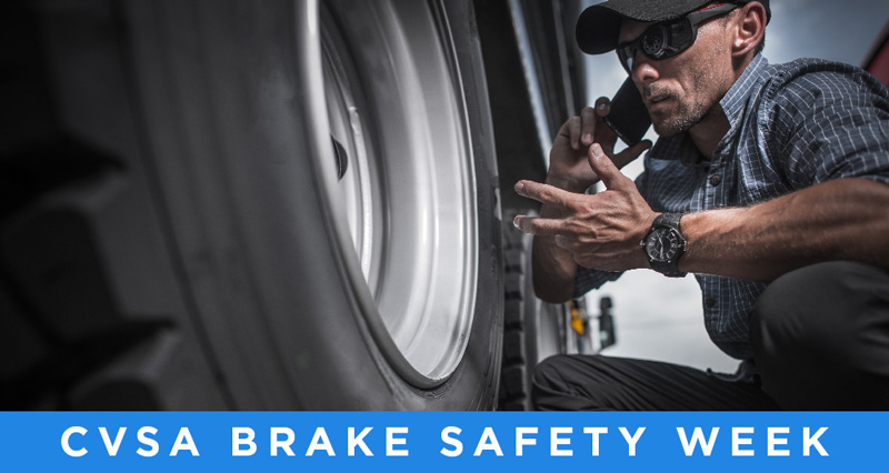 CVSA Brake Safety Week 2018