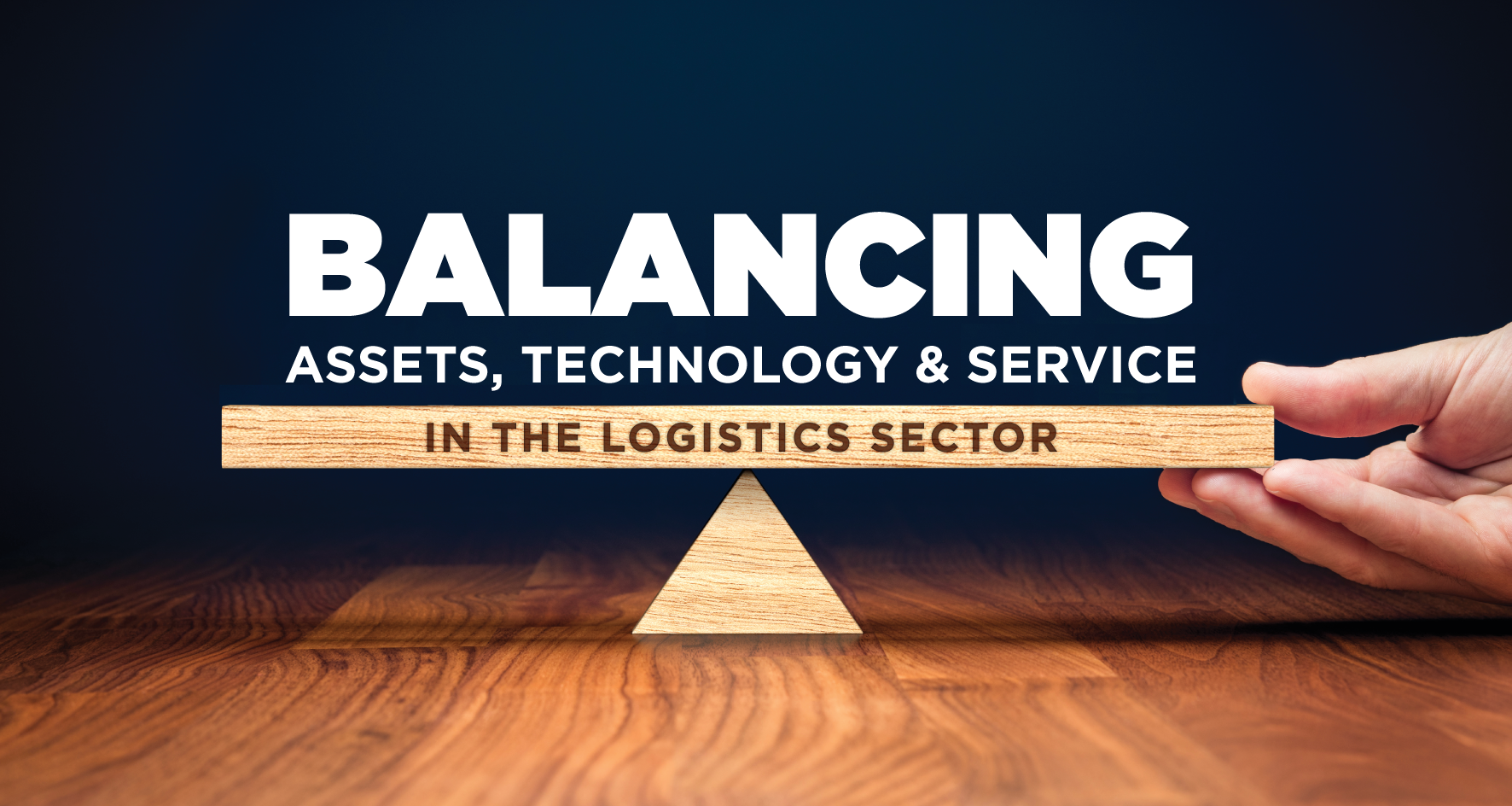 balancing assets technology and service in the logistics sector