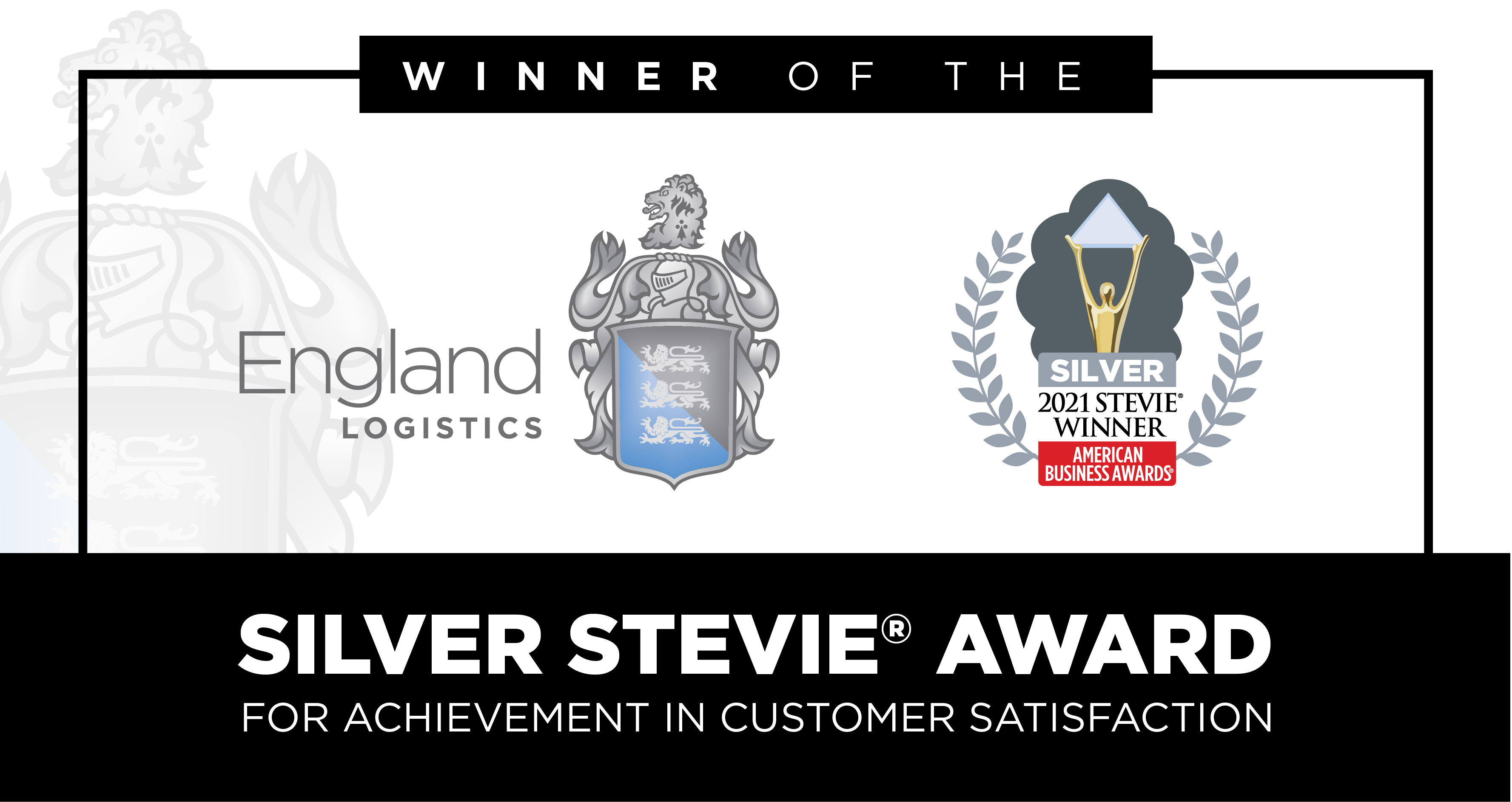 England Logistics Receives Silver Stevie® Award for Customer Satisfaction